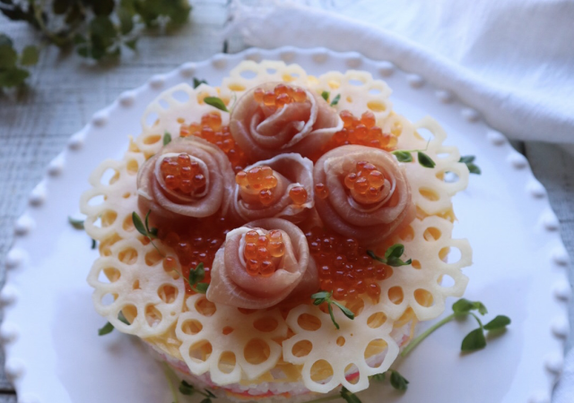ひなまつりのメニューにぴったり ちらし寿司ケーキのレシピ 19年02月26日 Biglobe Beauty