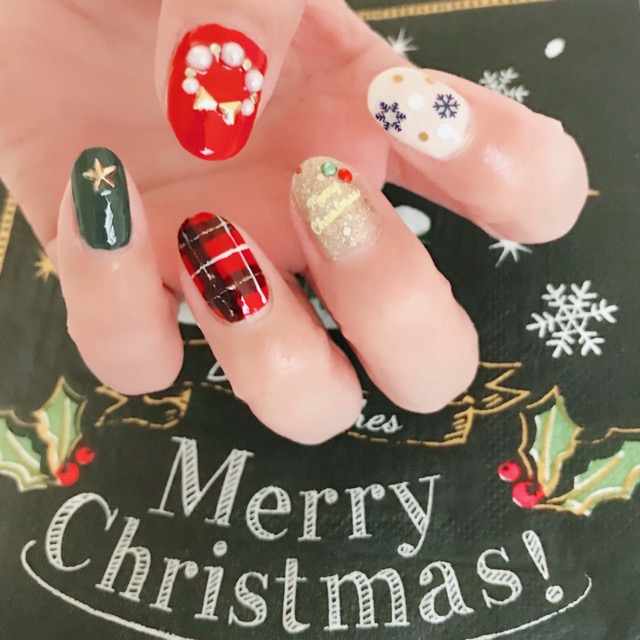 思いっきりクリスマスを楽しむネイルデザイン アッキーのbiglobe Beauty ブログ
