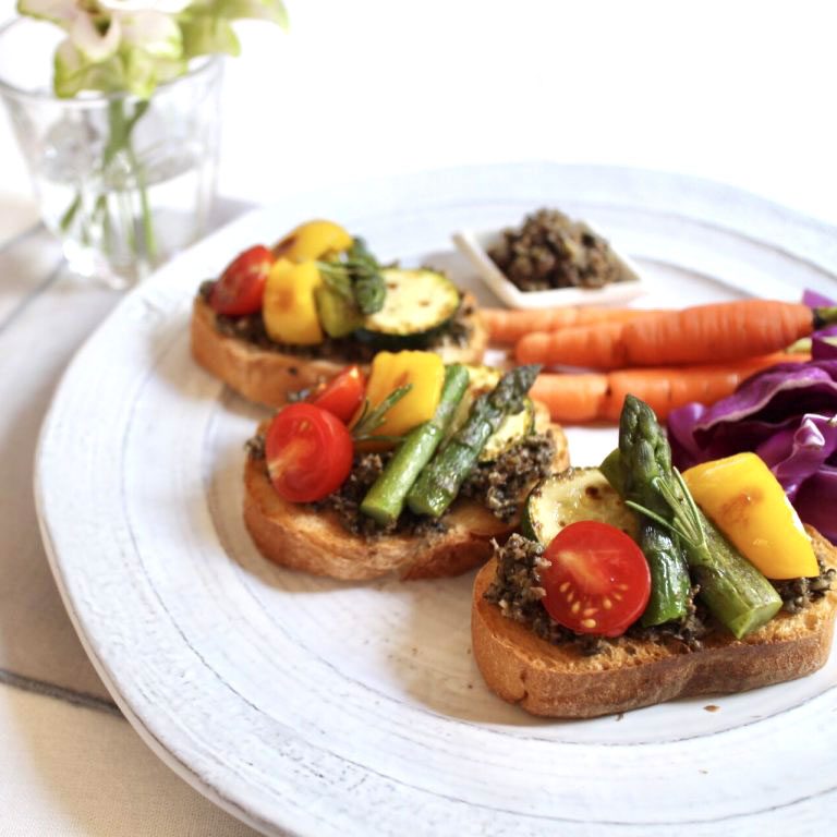 万能 タプナードソースで作る夏野菜のタルティーヌ 須賀いづみのbiglobe Beauty ブログ