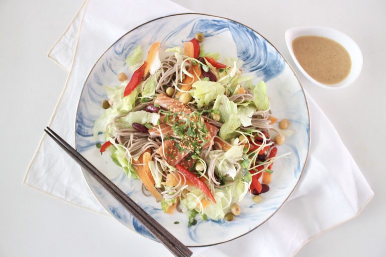 ダイエット中におすすめの簡単レシピ 野菜たっぷりの蕎麦サラダ 須賀いづみのbiglobe Beauty ブログ
