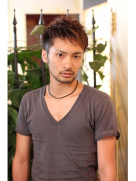 懲らしめ 持続的 ニッケル メンズ ショート ツー ブロック アシメ Sakaguchi Shika Jp