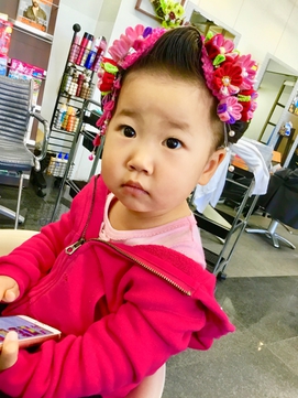 2020年春 七五三 ３歳 日本髪のヘアスタイル Biglobe Beauty