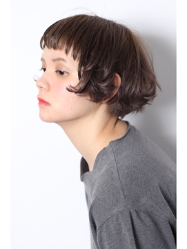 2020年夏 Salonv ファッジ系ショートボブ セミウェット仕上げのヘアスタイル Biglobe Beauty
