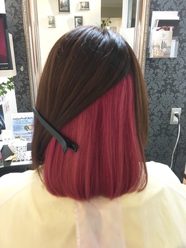 2020年秋冬 インナーカラー ピンクブラウン プラチナピンクのヘアスタイル Biglobe Beauty