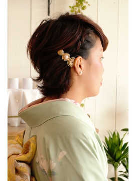 接地 ロマンス 十億 和装 の 髪型 ショート Sakaguchi Shika Jp