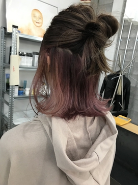 2020年夏 ミディアム メッシュのヘアスタイル ヘアアレンジ 髪型